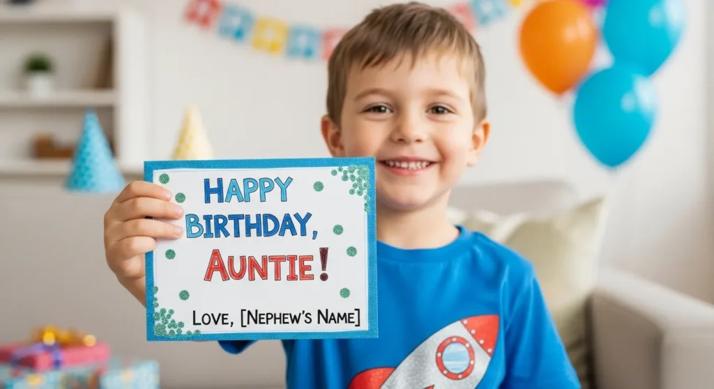 Birthday Wishes for Aunt from Nephew