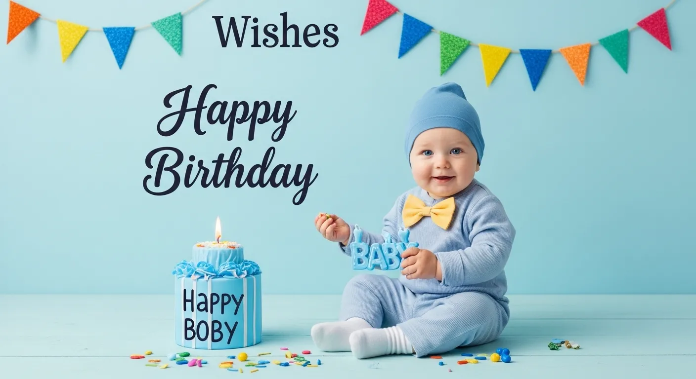 Birthday Wishes for Baby Boy