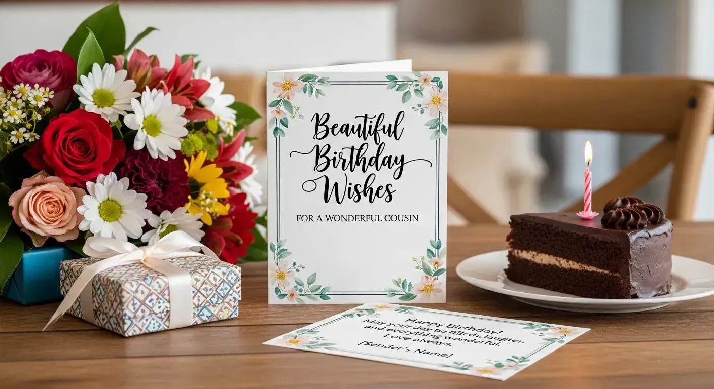 Birthday Wishes for Female Cousin