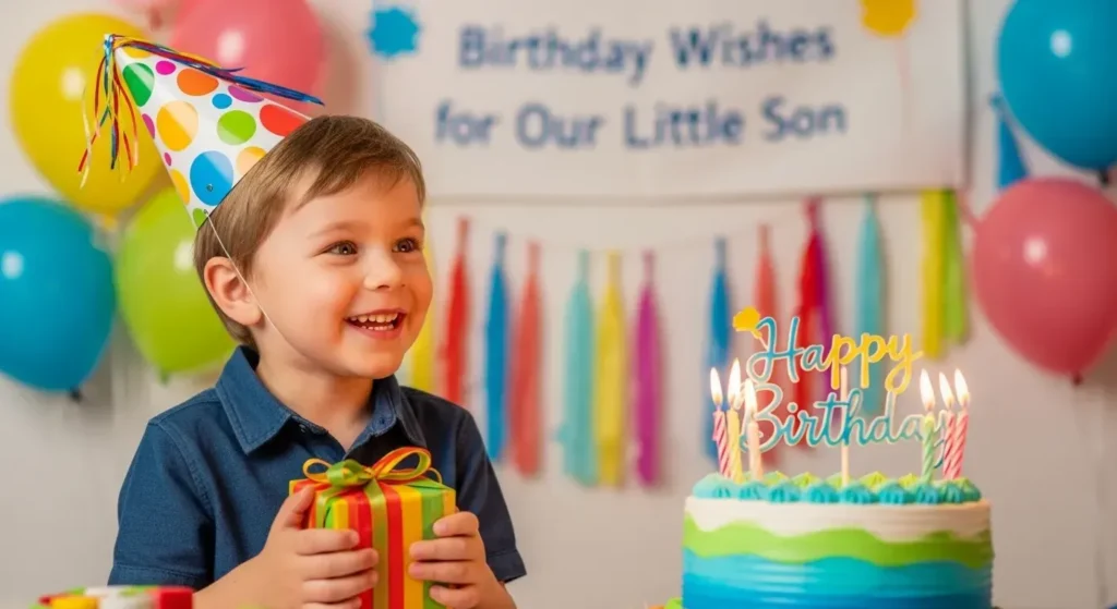 Birthday Wishes for Little Son
