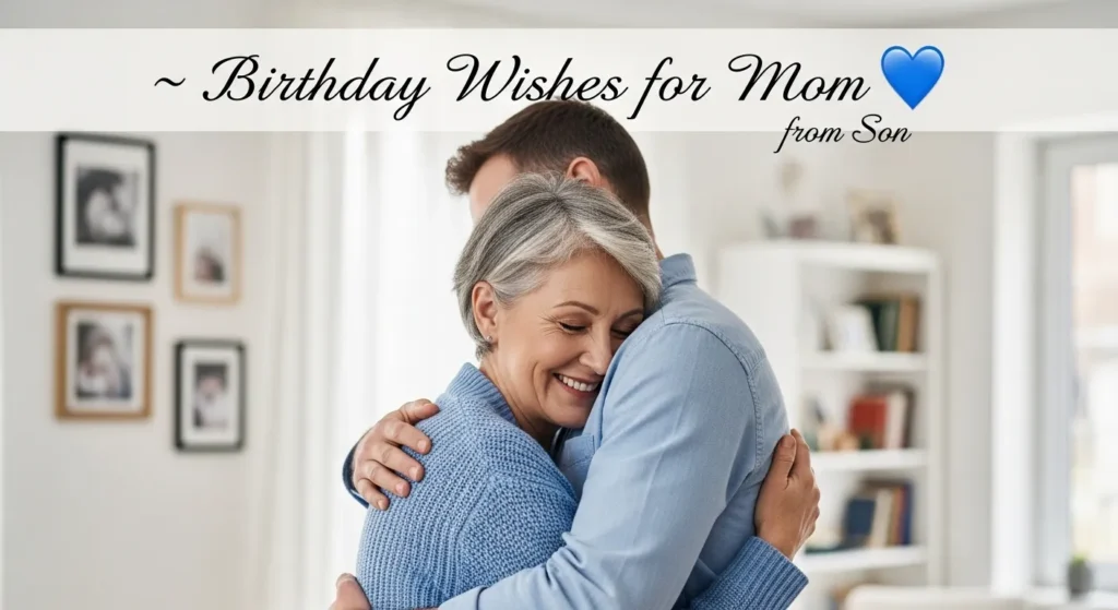 Birthday Wishes for Mom from Son