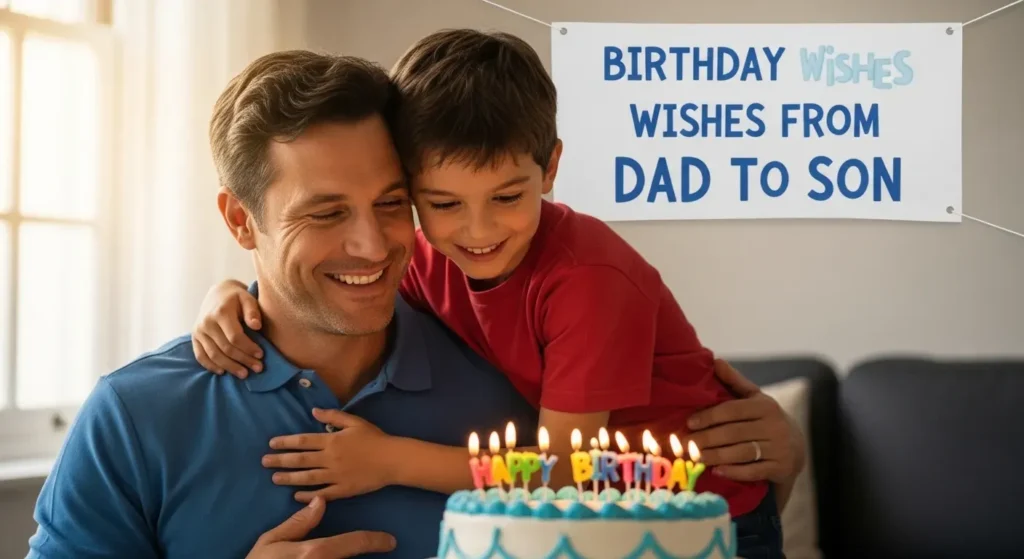 Birthday Wishes from Dad to Son