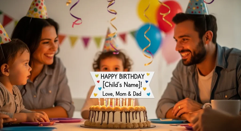 Birthday Wishes from Parents