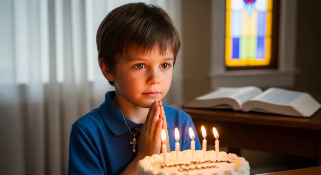 Blessed Religious Birthday Wishes for Godson