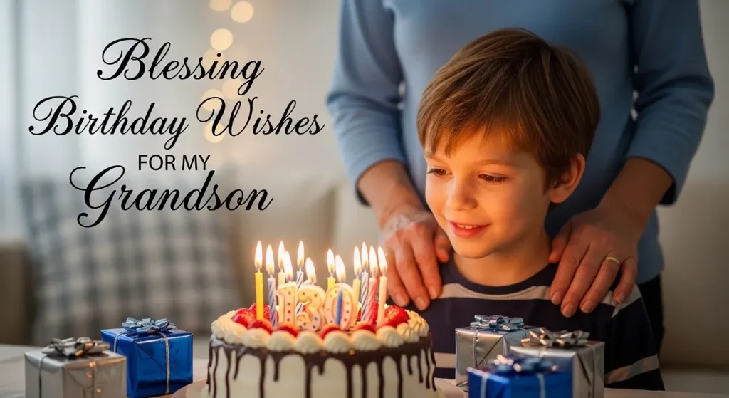 Blessing Birthday Wishes for Grandson