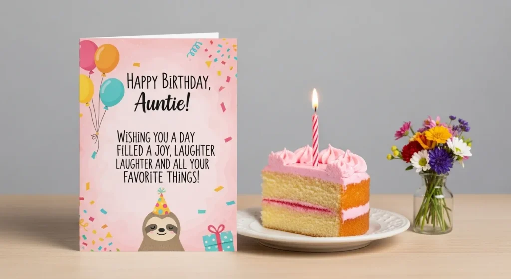 Cute Birthday Wishes for Aunt