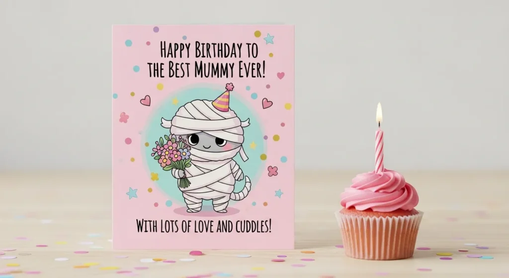 Cute Birthday Wishes for Mummy