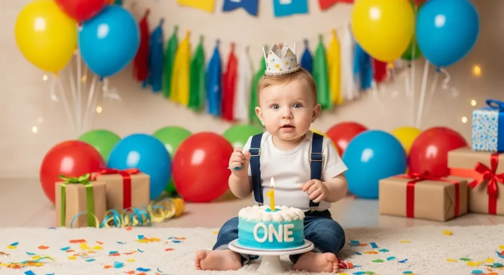 First-Year Wishes for Baby Boy