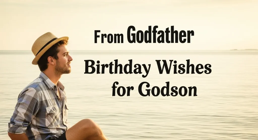 From Godfather Birthday Wishes for Godson
