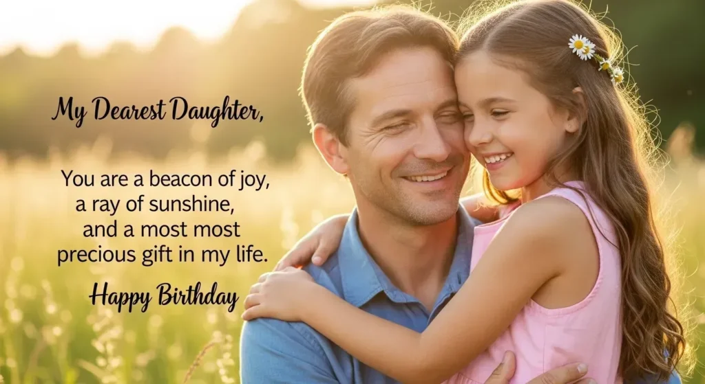 Heart Touching Birthday Wishes for Daughter Images