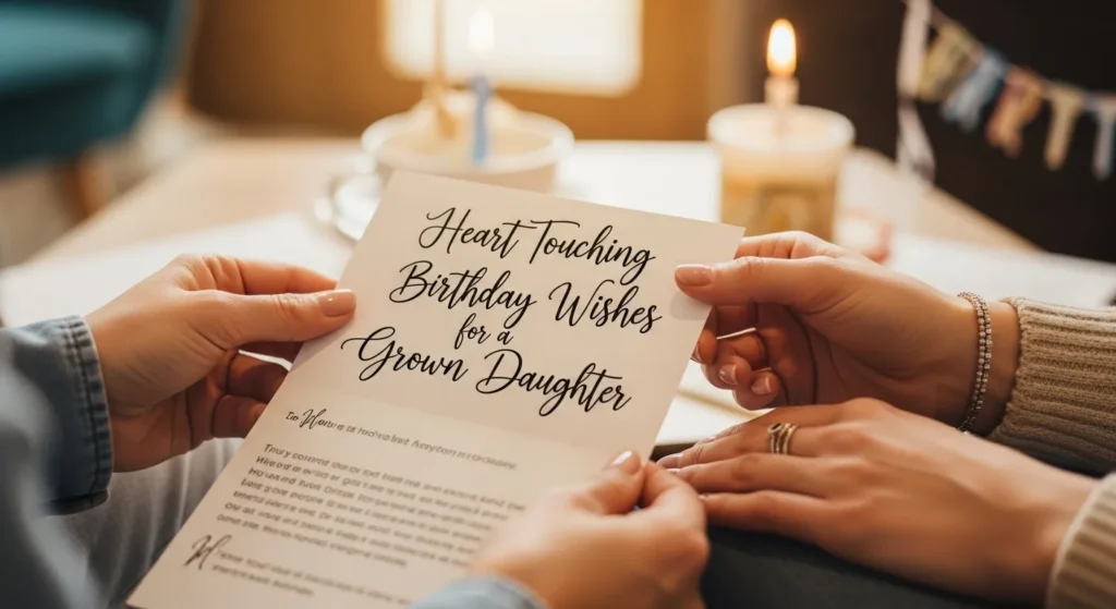 Heart Touching Birthday Wishes for Grown Daughter