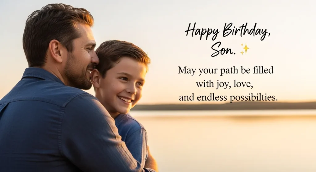 Heart Touching Birthday Wishes for Your Son