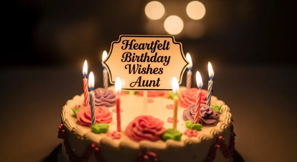 Heartfelt Birthday Wishes for Aunt