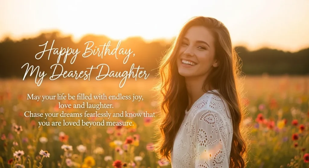 Inspirational Birthday Wishes for Daughter Images