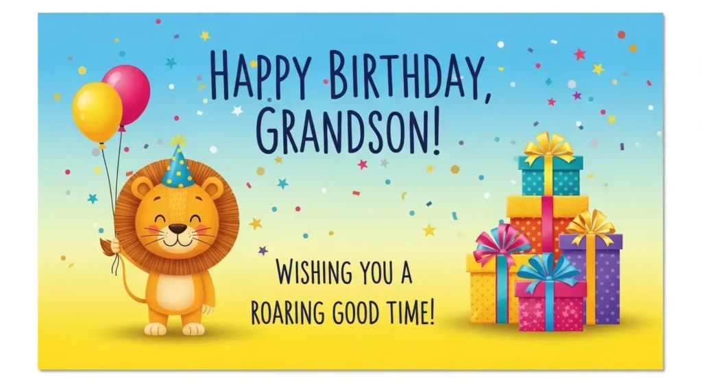 Short Birthday Wishes for a Grandson