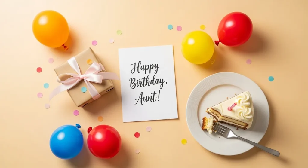 Short Birthday Wishes for Aunt