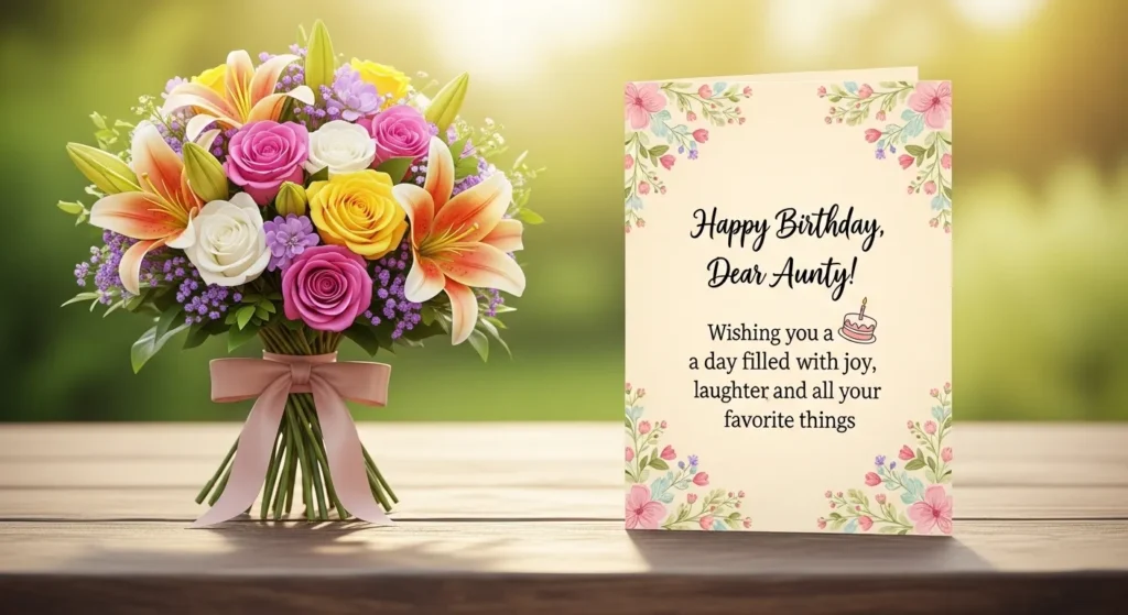Short Birthday Wishes for Aunty