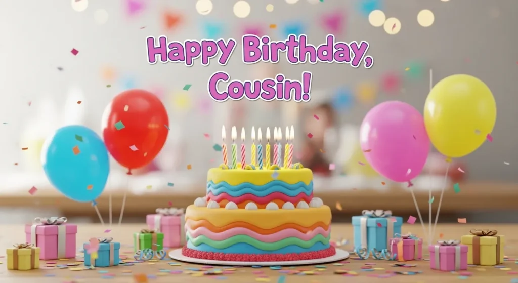 Short Birthday Wishes for Cousin Girl