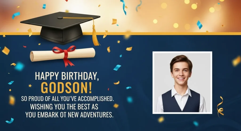 Teenage Godson Birthday Wishes