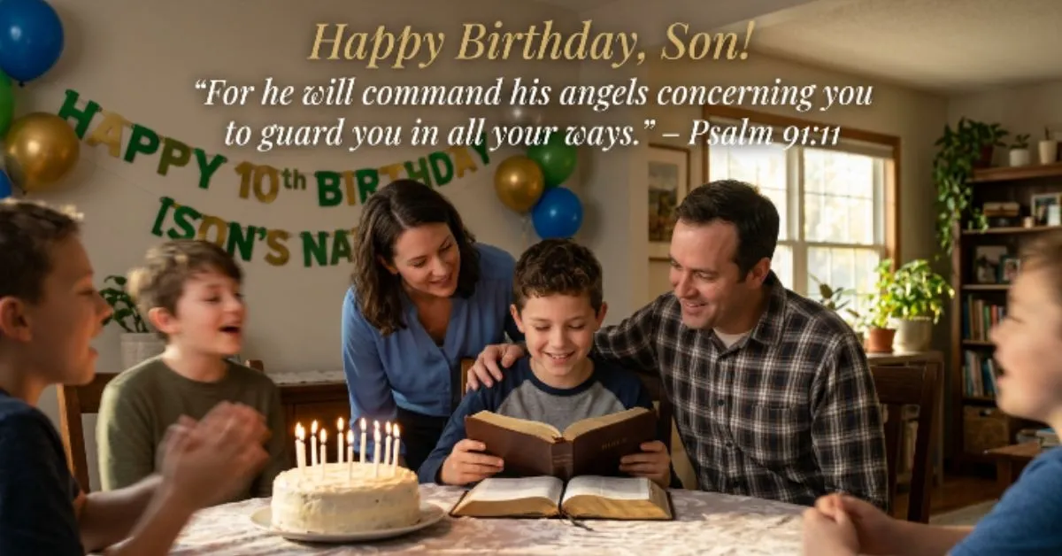 Biblical Birthday Wishes for Son