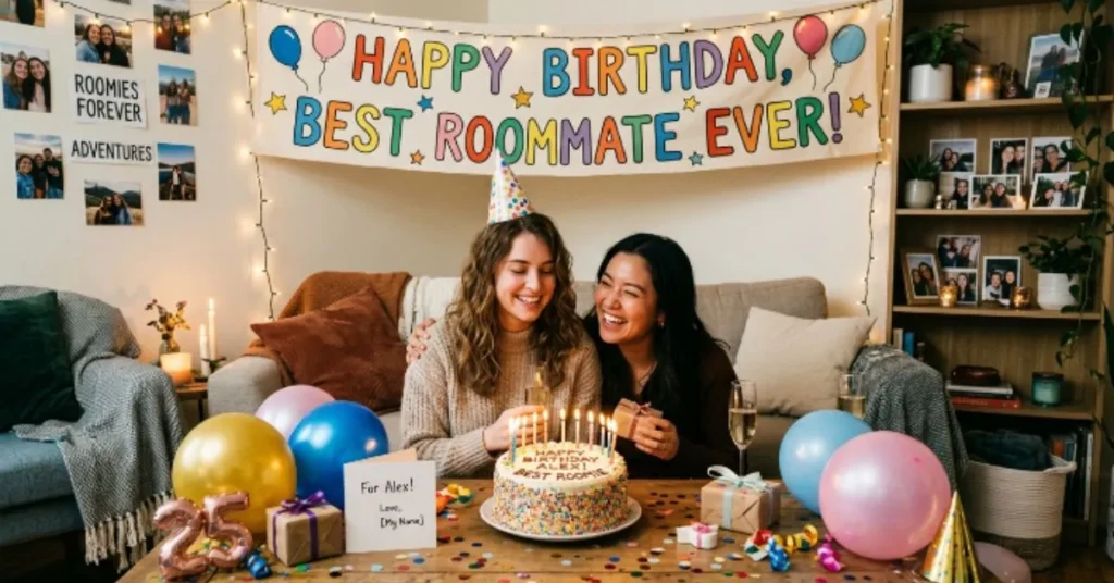 Birthday Wishes for Best Roommate Ever