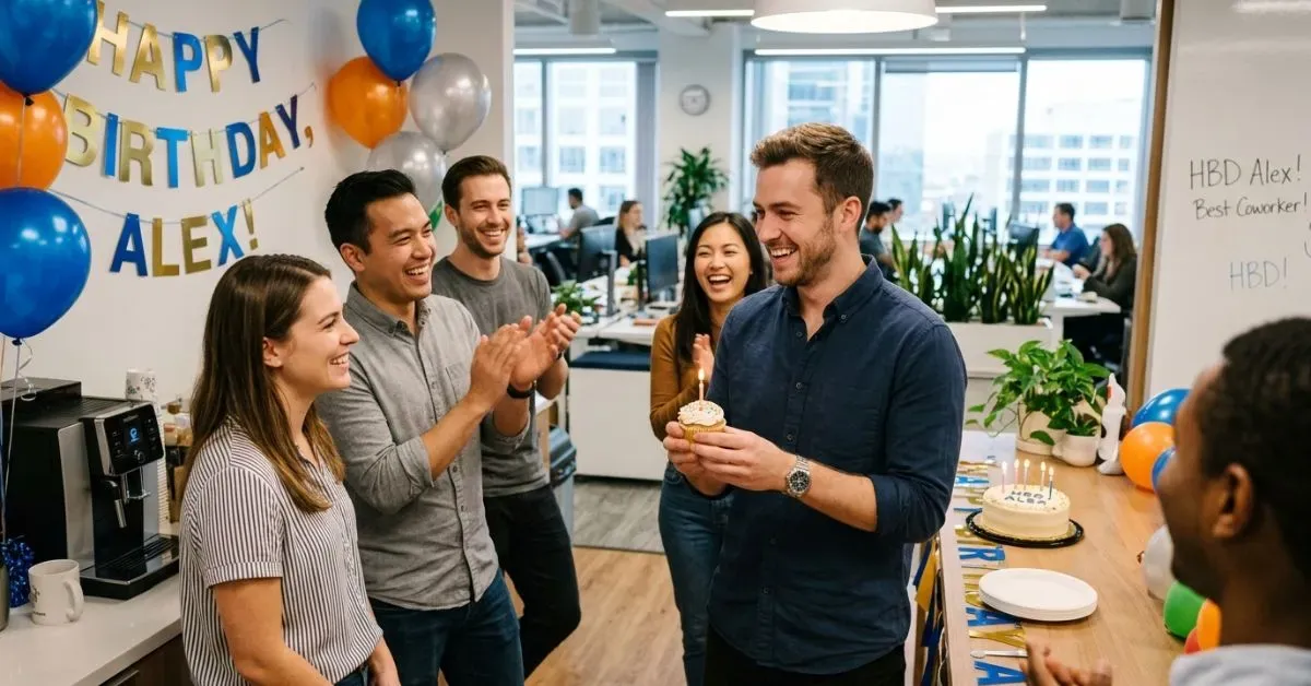 Birthday Wishes for Coworker Male