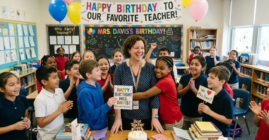 Birthday Wishes for Favorite Female Teacher