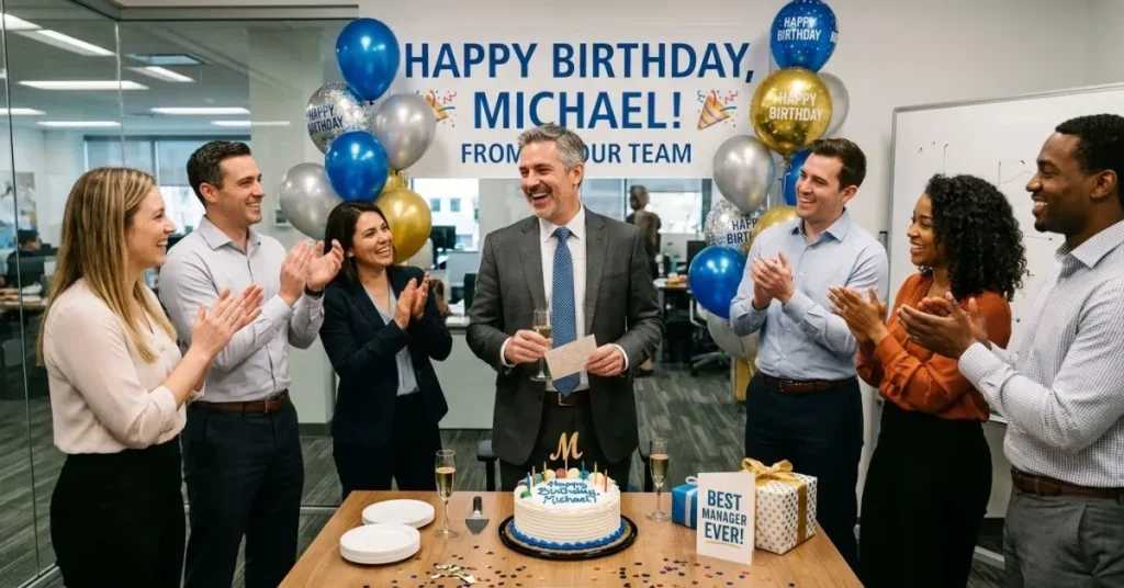 Birthday Wishes for Male Manager