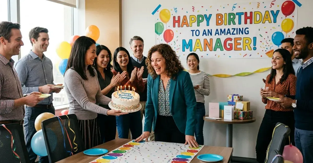 Birthday Wishes for Manager Lady