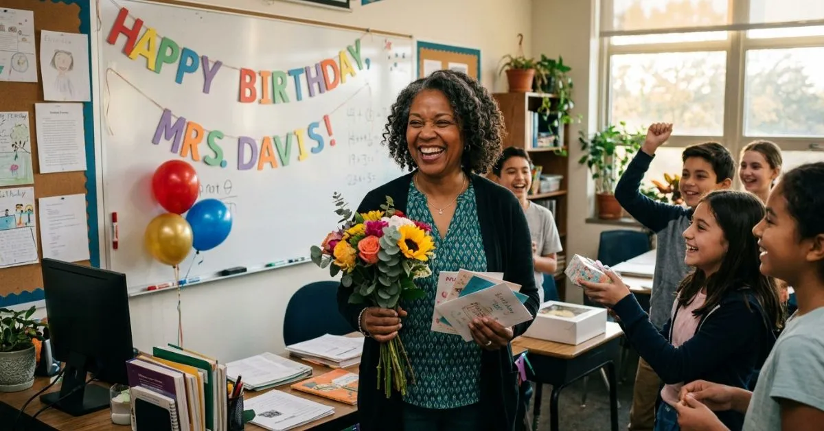 Birthday Wishes for Teacher Female