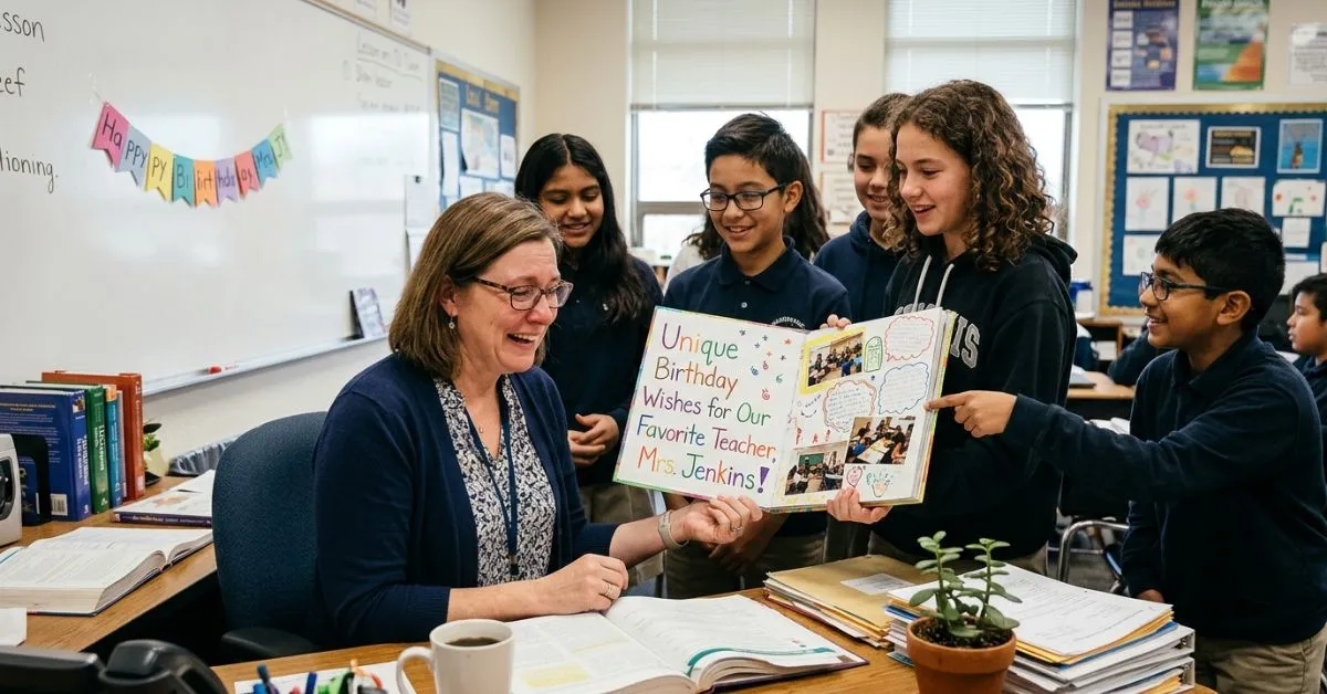 Birthday Wishes for Teacher