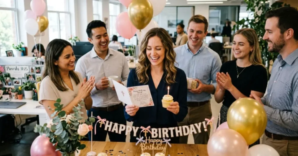 Christian Birthday Wishes for Coworker or Colleague