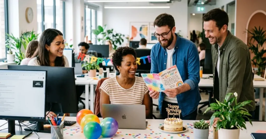 Creative Birthday Wishes for Coworkers
