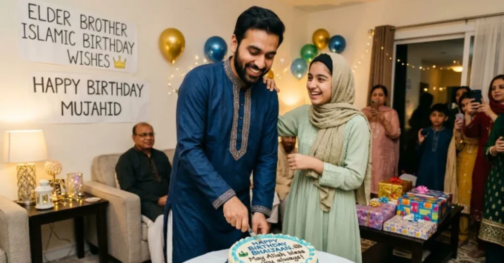 Elder Brother Islamic Birthday Wishes