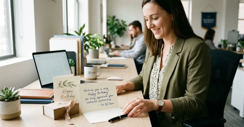 Email Birthday Wishes for Clients
