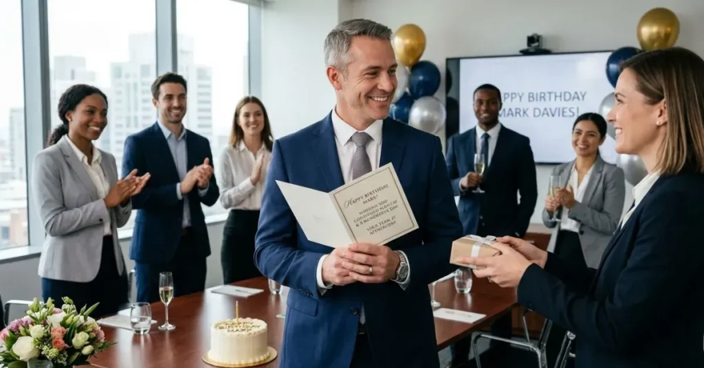 Formal Birthday Wishes for Manager