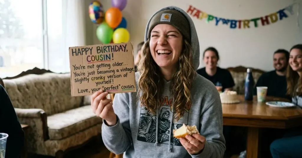Funny Birthday Wishes for Cousin Girl