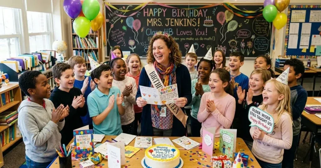 Funny Birthday Wishes for Female Teacher