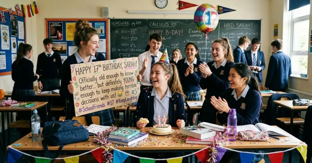 Funny Birthday Wishes for School Friend