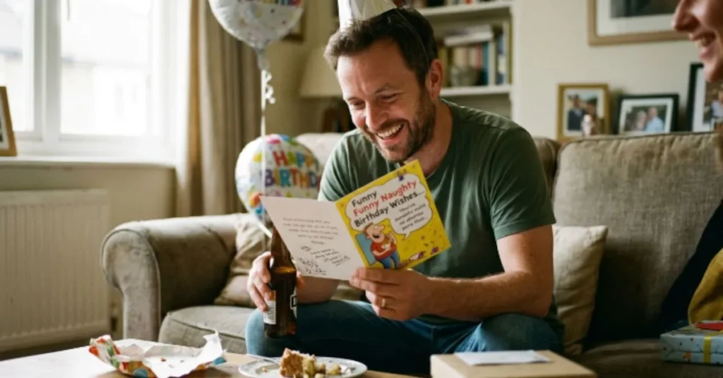 Funny Naughty Birthday Wishes for Him