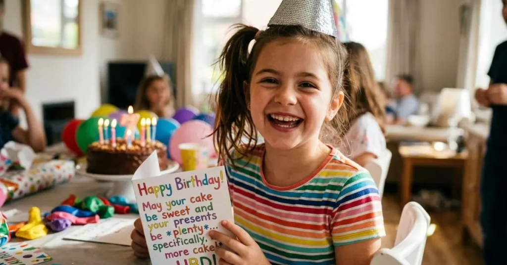 Funny Short Birthday Wishes for Girl