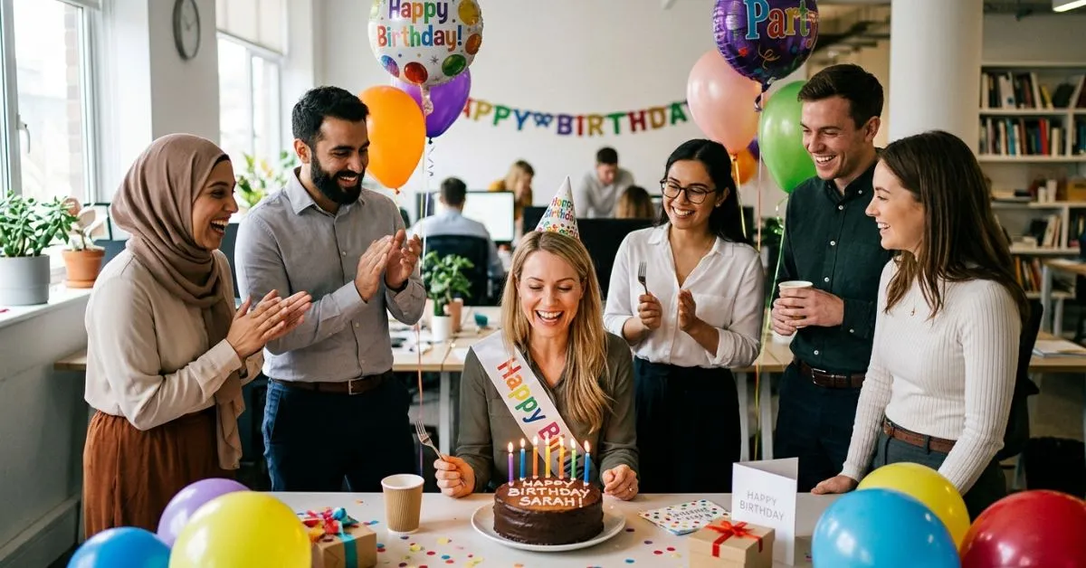 Happy Birthday Wishes for Coworkers
