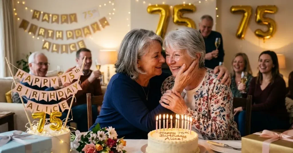 Heart Touching 75th Birthday Wishes for Friend