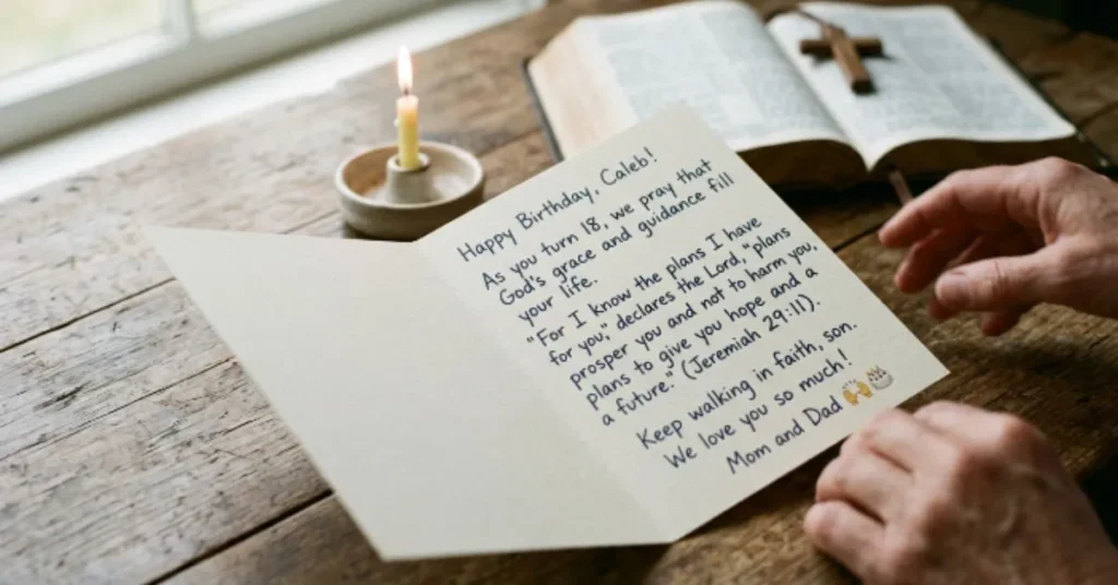 Heart Touching Biblical Wishes for Son