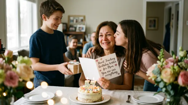 Heart Touching Birthday Wishes for Mom