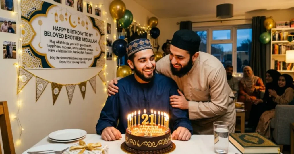 Heart Touching Islamic Birthday Wishes for Brother