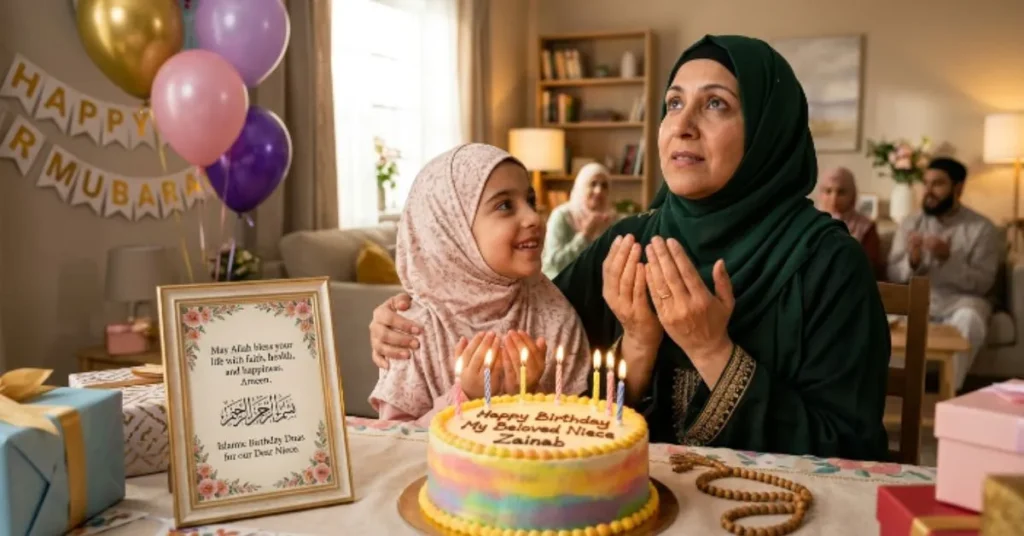 Islamic Birthday Duas for Niece
