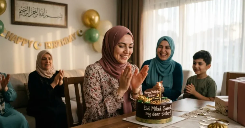 Islamic Dua Quotes for Sister Birthday
