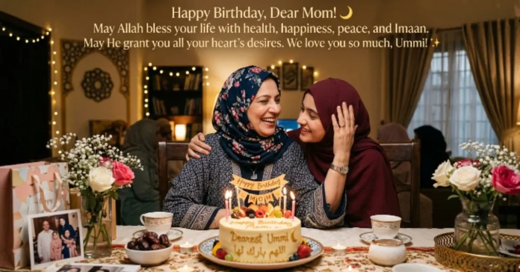 Islamic Religious Birthday Wishes for Mom