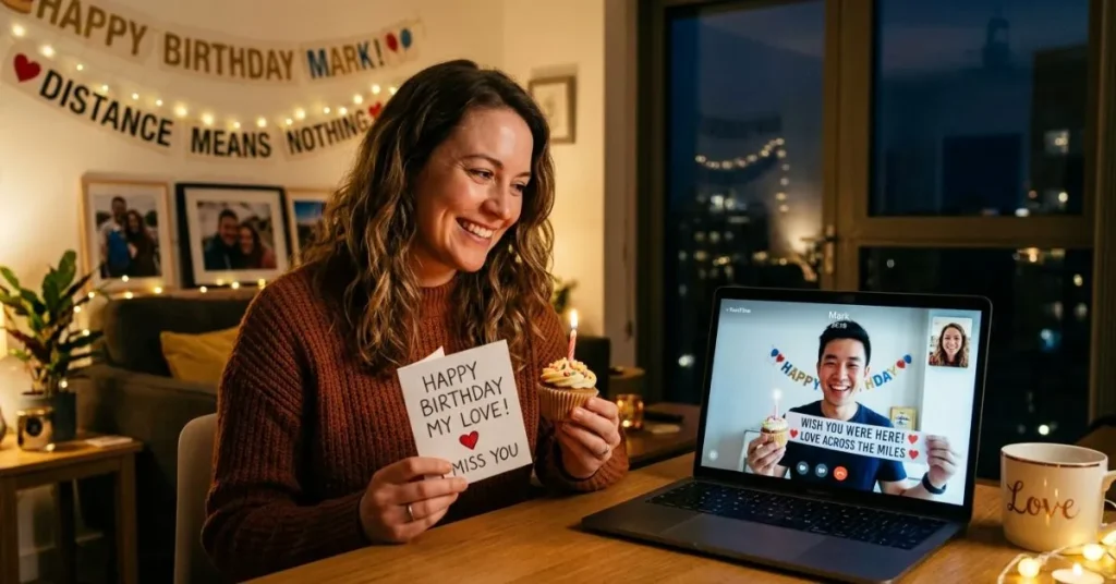 Long Distance Birthday Wishes for Husband